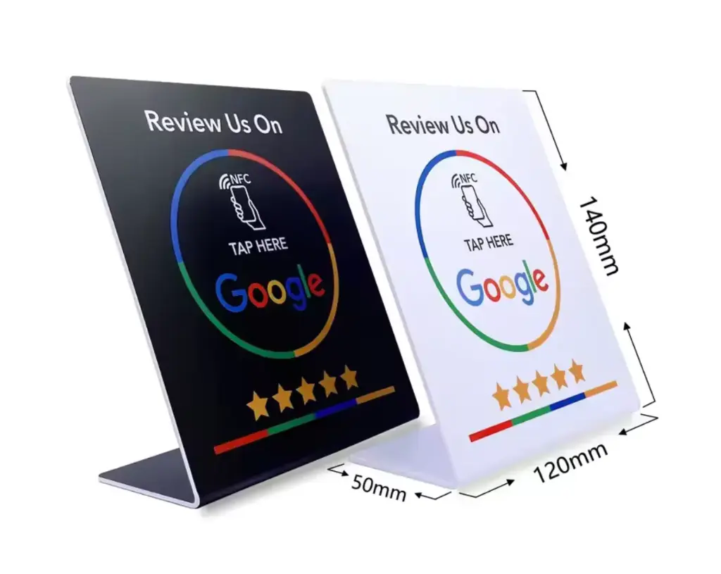 NFC tag google review